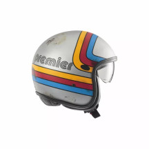 Vintage Platinum Edition Helmet — 3XL, Silver gloss