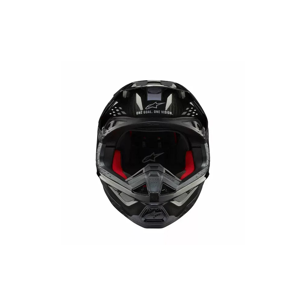 Supertech M10 Solid Helmet — XS, Black Gloss