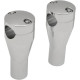 Tomas para elevador de manillar — 10 cm (4") de elevación, 25.4 mm (1") de sujeción, rosca 1/2-20, cromo