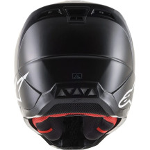 Supertech M5 Solid Helmet — L, Black