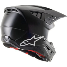 Supertech M5 Solid Helmet — L, Black