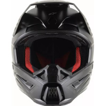 Casco Supertech M5 Sólido — Talla 2XL, Negro mate