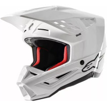 Casco Supertech M5 Sólido — Talla XS, Blanco