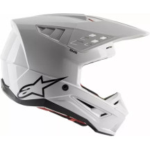 Casco Supertech M5 Sólido — Talla XS, Blanco