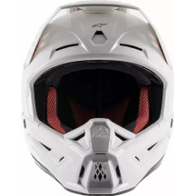 Casco Supertech M5 Sólido — Talla XS, Blanco