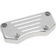 Abrazadera para manillar Buffalo — 25,4 mm (1") diámetro de sujeción, compatible con risers de 3-1/2" entre centros, cromado