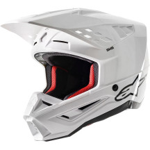 Supertech M5 Casco sólido — 2XL, Blanco