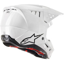 Supertech M5 Casco sólido — 2XL, Blanco