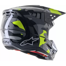 Casco Supertech M5 Rover — Talla S, Negro brillo