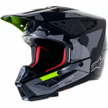 Supertech M5 Rover Helmet — Size M, Black Gloss