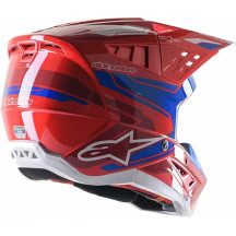 Casco Supertech M5 Action 2 — Talla M, Rojo, Brillo
