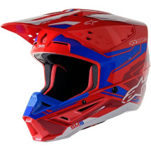 Supertech M5 Action 2 Helmet — XL, Red, Gloss