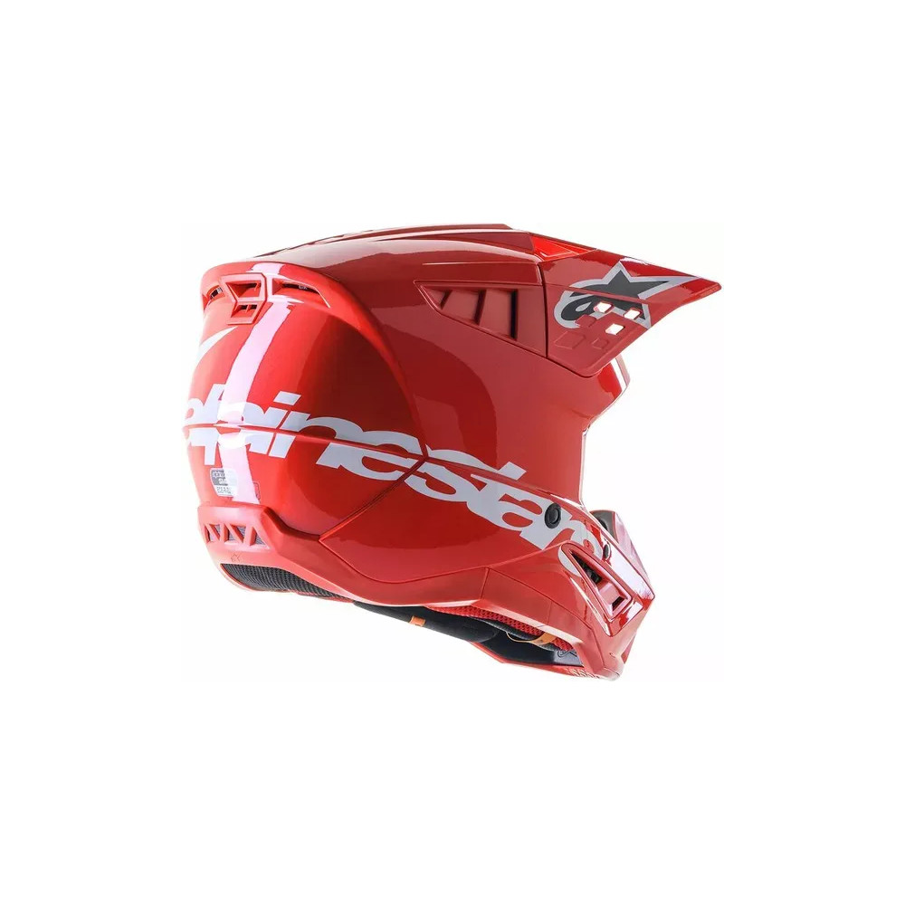 Supertech M5 Corp Helmet — Size L, Red gloss