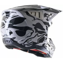 Casco Supertech M5 Mineral — Talla S, blanco brillo