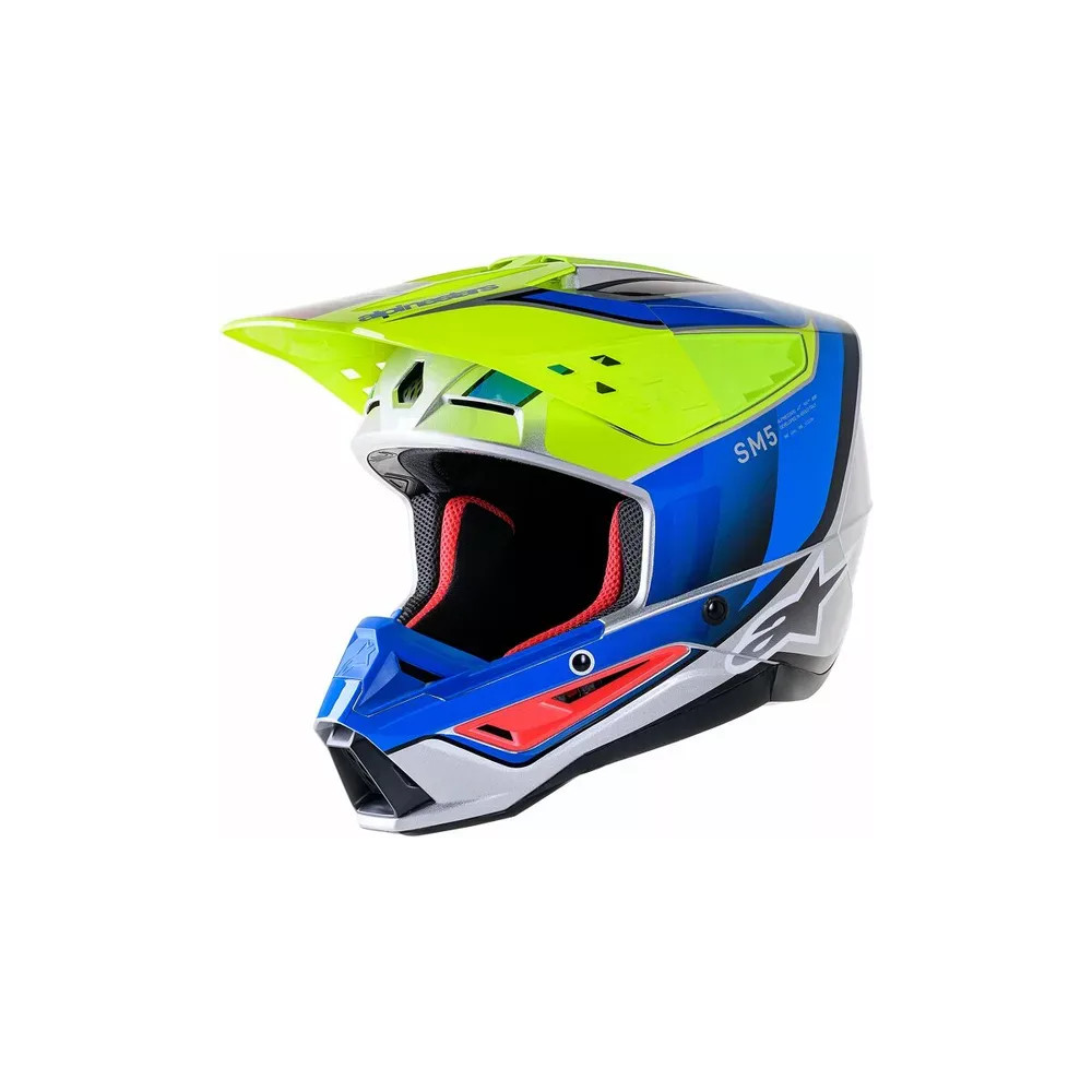 Casco SM5 Sail — Talla S, gris, acabado brillante