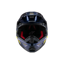 Supertech M10 TLD 25 MIPS® Casco — M, Azul, Naranja, Amarillo, Brillo