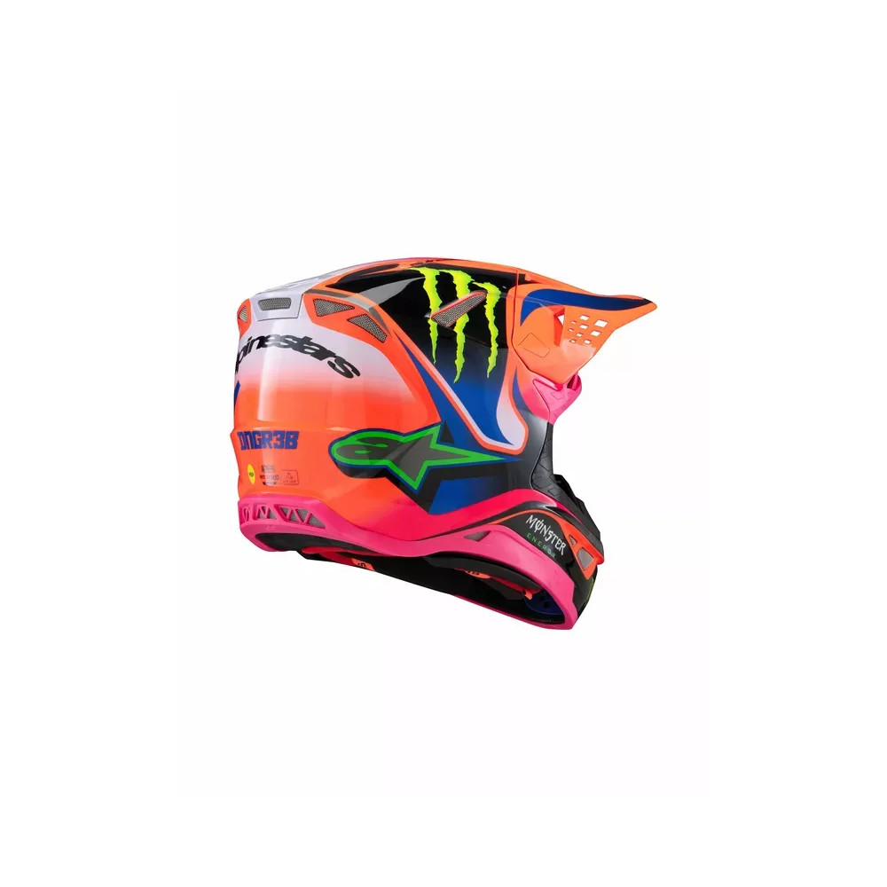 Casco Supertech M10 Deegan MIPS® — Talla S, naranja, rosa, púrpura