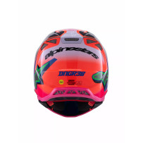 Supertech M10 Deegan MIPS® Casco — Talla L, calota de composite de carbono, Naranja, Rosa, Púrpura