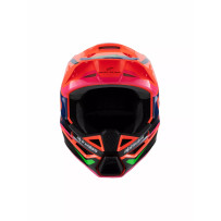 Casco juvenil SM3 Deegan — Talla M, Naranja brillante