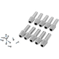 Replacement Reset Knobs — Chrome, Trip Meter, 10 Pack