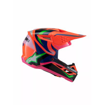 Casco Juvenil SM3 Deegan — Juvenil L, Naranja