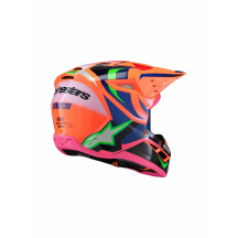 Casco Juvenil SM3 Deegan — Juvenil L, Naranja