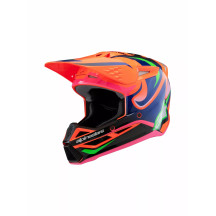 Casco Juvenil SM3 Deegan — Juvenil L, Naranja