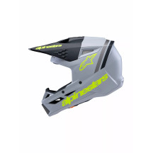 Casco juvenil SM3 Radium — Talla S, Negro, Gris, Amarillo, Mate