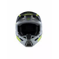 Youth SM3 Radium Helmet — Youth M, Matte Black, Gray, Yellow