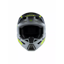 Casco juvenil SM3 Radium — Juvenil M, Mate Negro, Gris, Amarillo