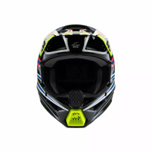 Casco juvenil SM3 Wurx — Juvenil M, Amarillo, Azul, Negro