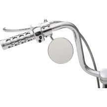 Custom Mirror — 4" mirror head, 5/16"-18 thread, Chrome