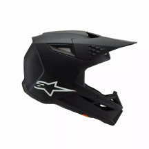 Casco Juvenil SM3 Solid — Juvenil M, Negro mate