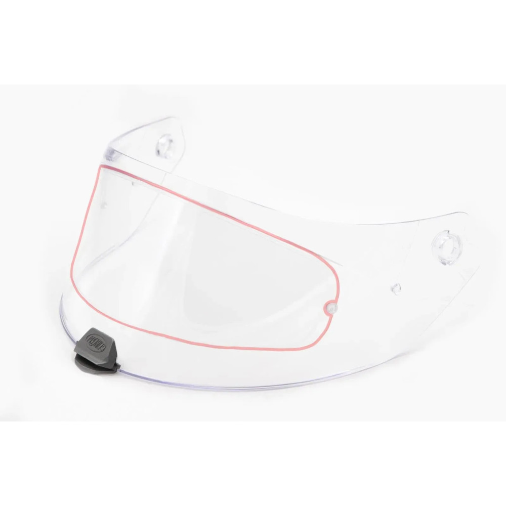 Visor PINLOCK® para casco Legacy GT — Talla única, Pinlock® 30, transparente