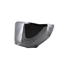 Discovery & Streetfighter Helmet Visor — One Size, Silver, Mirror finish