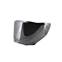 Discovery & Streetfighter Helmet Visor — One Size, Silver, Mirror finish