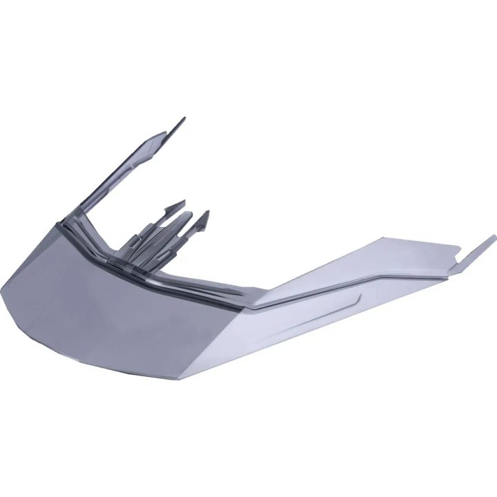 Supertech M10 Helmet Visor Extension — Fits SM10, Clear