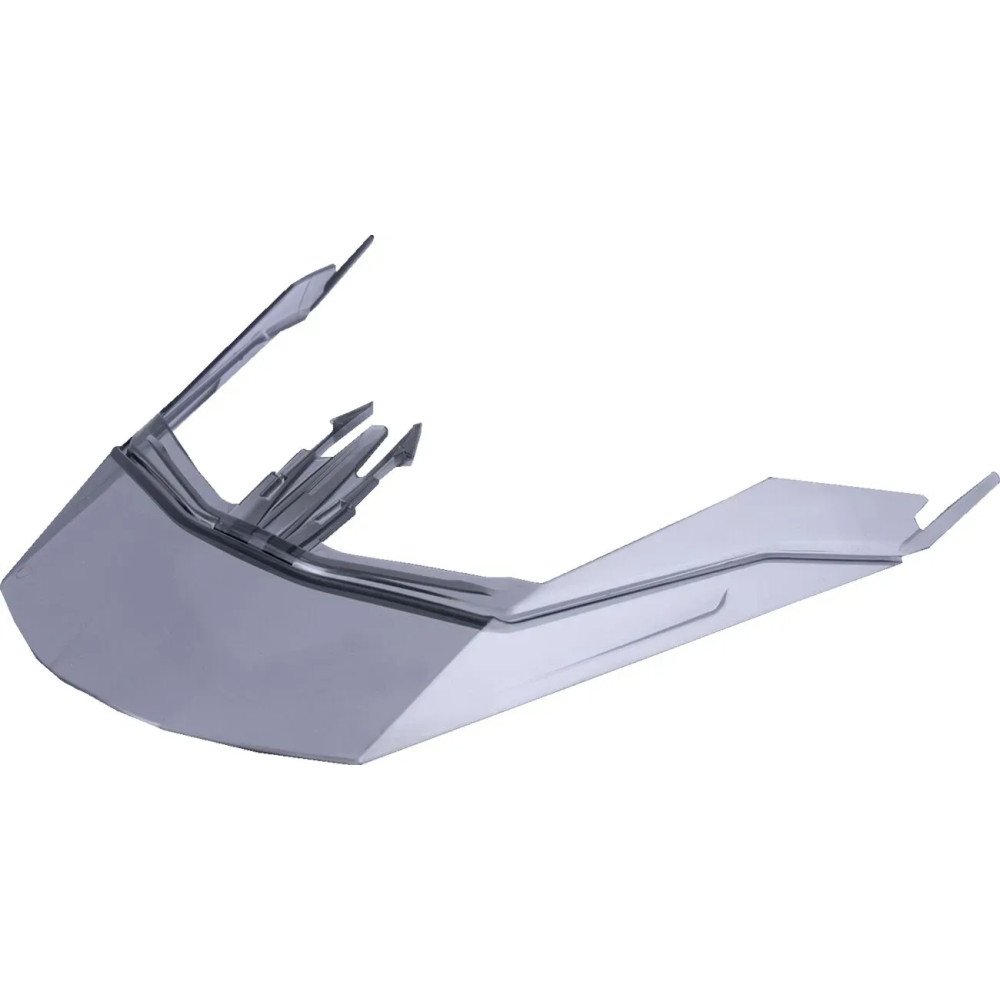 Supertech M10 Helmet Visor Extension — Fits SM10, Clear