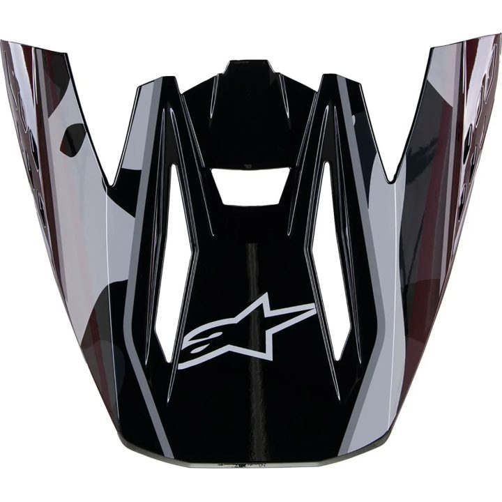 Supertech M5 Helmet Visor — Fits SM5, Black