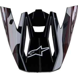Supertech M5 Helmet Visor — Fits SM5, Black