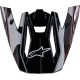 Supertech M5 Helmet Visor — Fits SM5, Black