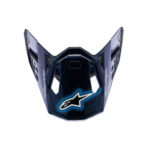 Supertech M10 TLD Visor Ed25 — Adult, dark blue