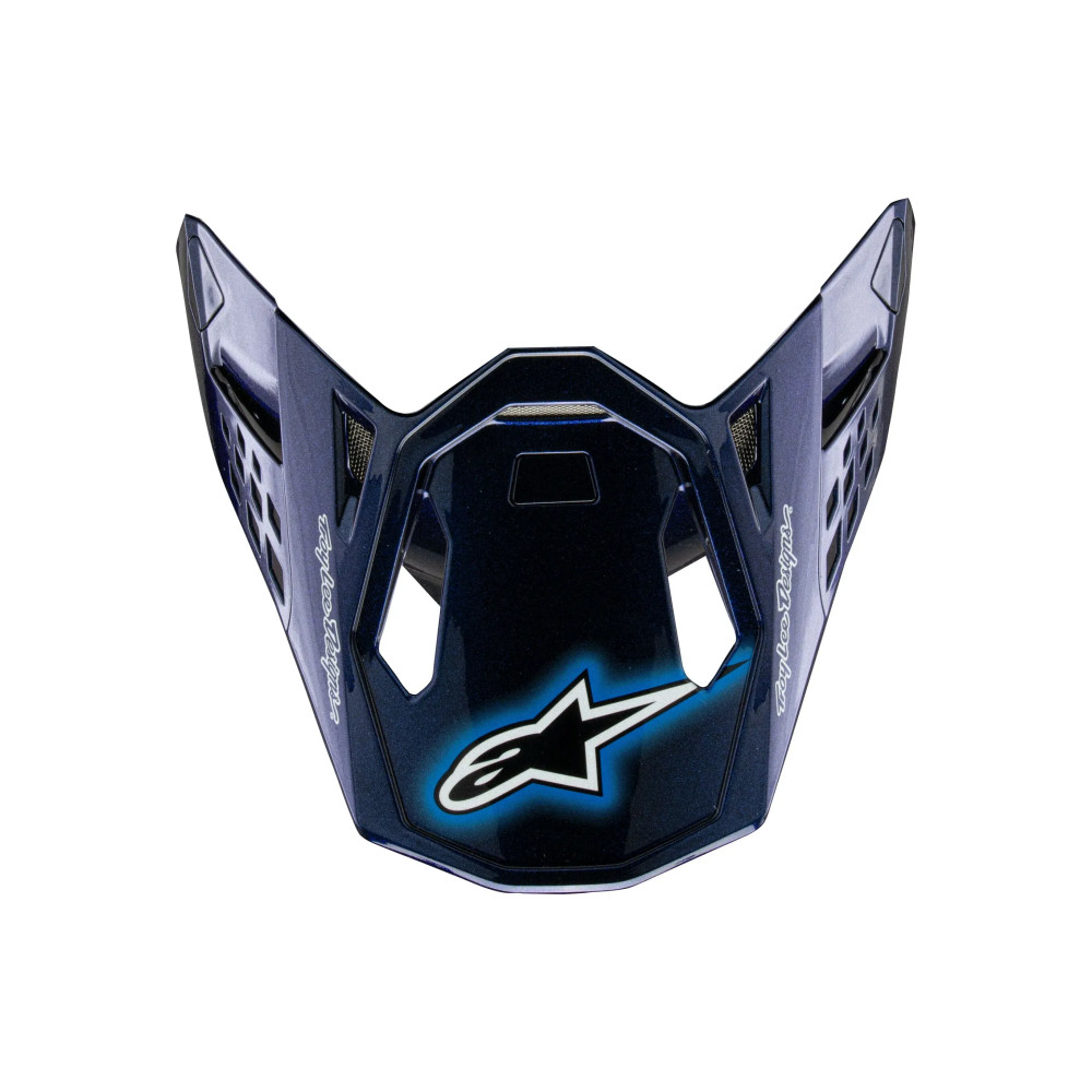 Supertech M10 TLD Visor Ed25 — Adult, dark blue
