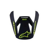 Youth SM3 Radium Helmet Visor — Adult, Black, Yellow