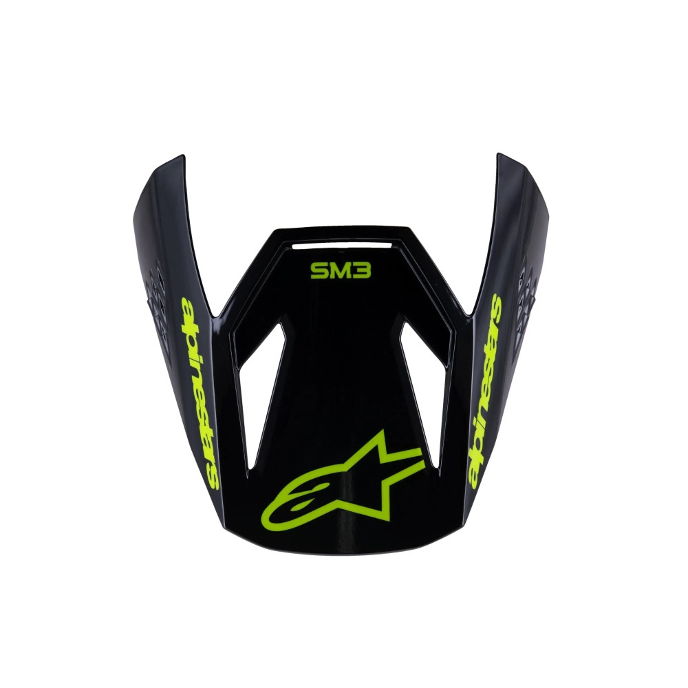 Youth SM3 Radium Helmet Visor — One Size, Fits SM3, Black gloss