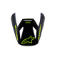 Youth SM3 Radium Helmet Visor — One Size, Fits SM3, Black gloss