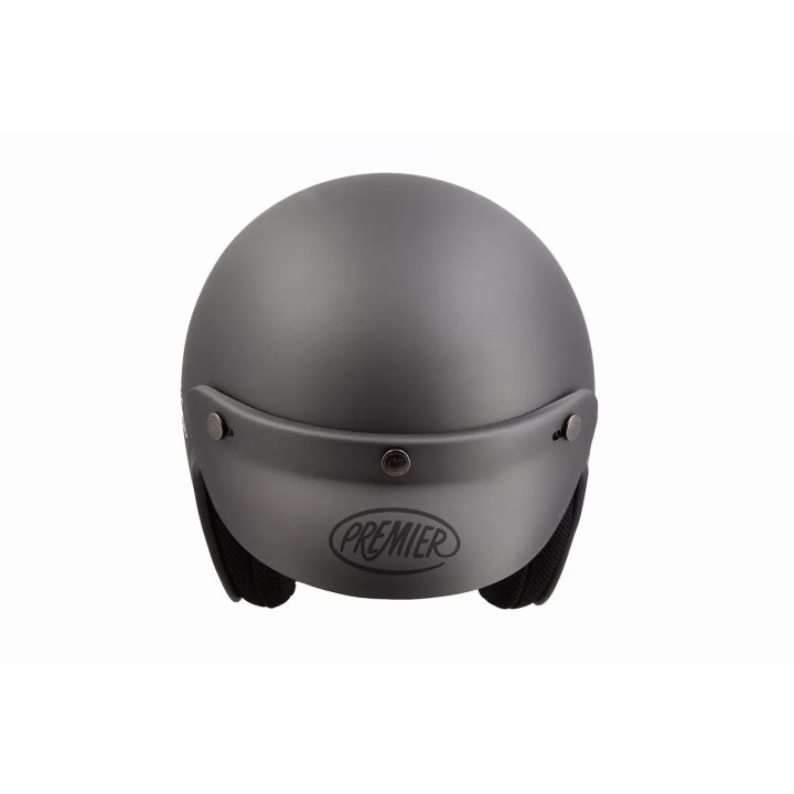 Jet Classic Helmet Peak — One Size, Gray