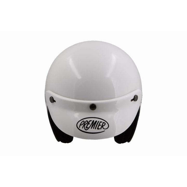 Jet Classic Helmet Peak — One Size, White