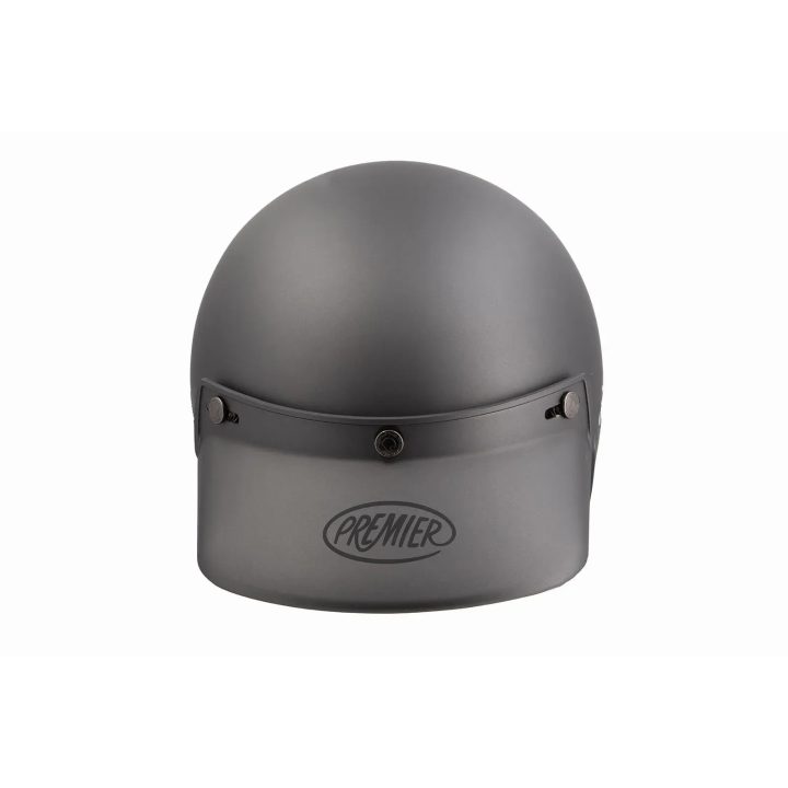 Jet Classic Off-road Helmet Peak — One Size, Gray