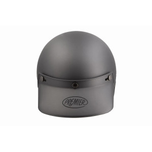 Jet Classic Off-road Helmet Peak — One Size, Gray